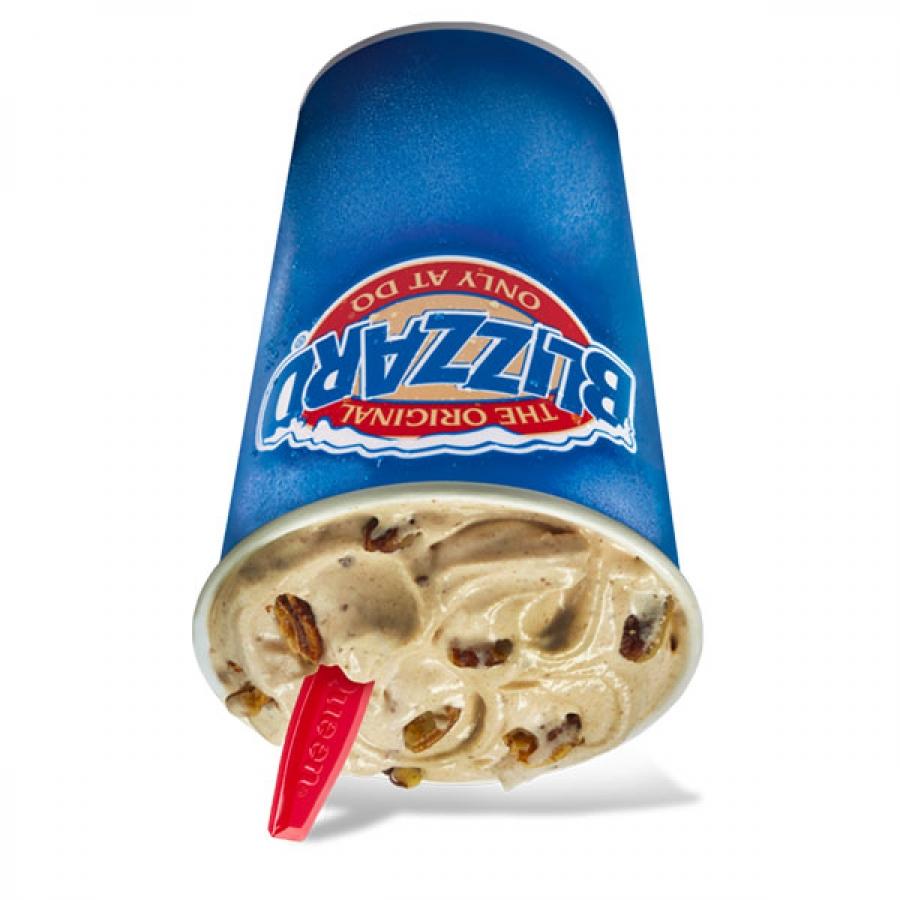 Turtle Pecan Cluster Blizzard